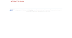 Desktop Screenshot of neodoor.com